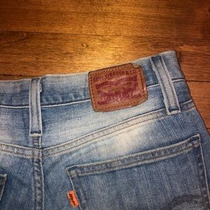 Levi Strauss denim shorts